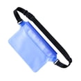 thumbnail image 2 of Riñonera impermeable, bolsa para teléfono, duradera, práctica, con correa ajustable, portátil Azul, 2 of 9