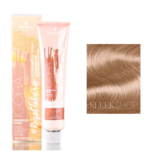 Color de pelo Schwarzkopf Igora Royal Takeover Disheveled Nudes