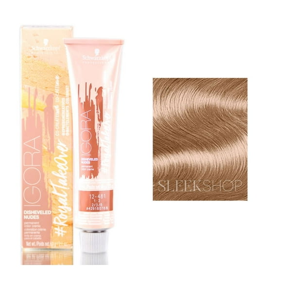 Color de pelo Schwarzkopf Igora Royal Takeover Disheveled Nudes