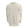 thumbnail image 5 of WTXUE Women's Buttoned Polo Knit Sweater Comfortable Soft Long Sleeve Shirt Fall Fashion Tops Relaxed Fit Tunic Dressy Casual Pullover Sweater Clothes Cute Trendy Work Outfits White L, 5 of 5