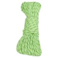 thumbnail image 4 of Cuerda fija luminosa para tienda de campaña de exterior de 4 mm, 31 metros, 9 núcleos, reflectante, paracaídas, para acampar al aire libre, senderismo, verde fluorescente., 4 of 14