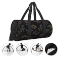 thumbnail image 3 of Easygdp Neon Dinosaur Bolsa de Viaje, Bolsa de Mano, Bolsa de Gimnasio, Bolsa de Equipaje para Viaje, 3 of 6