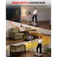thumbnail image 4 of GARVEE Rocking Steppers for Exercise at Home,3D Motion Rock Stepper with LCD Monitor,Resistance Bands & Anti-Slip Mat,350LBS Capacity Side to Side Stair Stepper for Full Body Workout,Pink, 4 of 7
