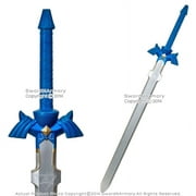 Munetoshi 41" Blue Legend of Zelda Foam Sword Hero Link Hylian Fantasy Katana Cosplay