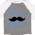 thumbnail image 4 of Inktastic I'm the Little Mister with Mustache Boys Long Sleeve Baby Bodysuit, 4 of 5