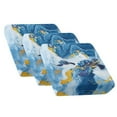 thumbnail image 5 of Xoenoiee Blue Turtle Marble Pattern Outdoor Couch Cushion Covers, Sectional Couch Sofa Covers Washable Stretch Sofa Seat Cushion Cover for Indoor/Outdoor Patio Furniture, 5 of 7