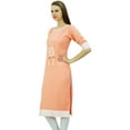 thumbnail image 6 of Bimba Women Rayon Tunic 3/4 Sleeve Chic kurti Kurta Indian Ethnic Dress, 6 of 8