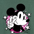 thumbnail image 3 of Disney - Mickey & Friends - Peace Sign - Retro Style - Women's Lightweight French Terry Long Sleeve Shirt, 3 of 5