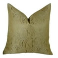 thumbnail image 1 of Plutus Leaf Pod Handmade Throw Pillow, (Double sided 20" x 26" Standard), 1 of 2