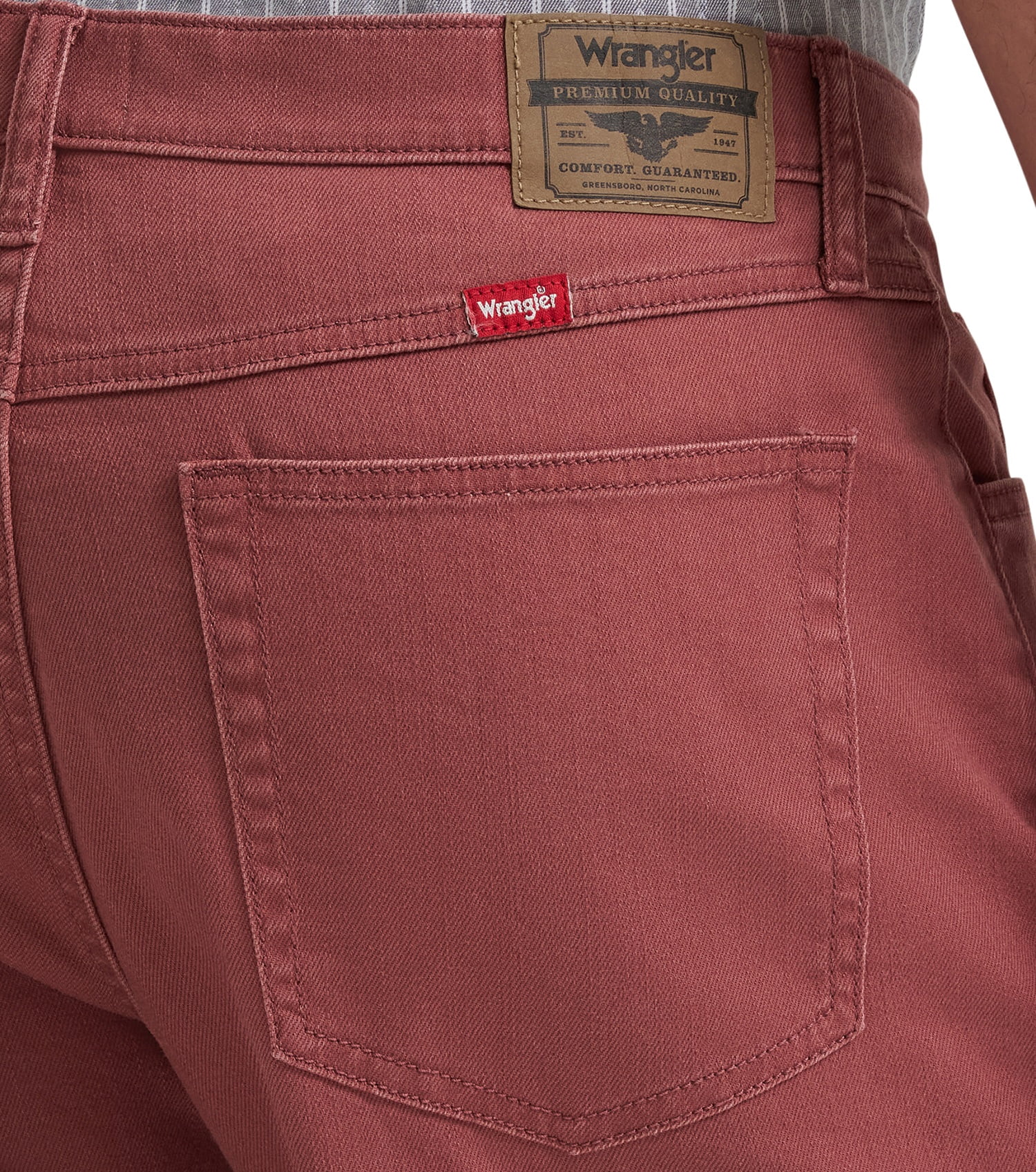 Wrangler® Men's Regular Fit Five Pocket Stretch Denim Short