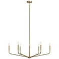 thumbnail image 4 of 52719CPZ Kichler Lighting Madden - 6 Light Chandelier-18.25 Inches Tall and 38 Inches Wide-Champagne Bronze Finish, 4 of 7