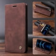 thumbnail image 2 of Funda de cuero con tapa para Samsung Galaxy Note 9, 10 Plus, 20, Ultra, S23, S22, S21, S20, S24, Ultra Fe, S10, S9, S8 Plus, 2 of 5