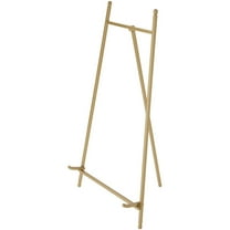 Bard's Satin Gold-toned Metal Easel, 16" H x 9" W x 9.5" D, Pack of 3