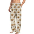 thumbnail image 2 of Xecao Labrador Retriever Dog Men's Straight Lounge Pajama Pants: The Ultimate in Comfortable Sleepwear, 2 of 9