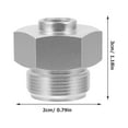 thumbnail image 2 of LIFKOME Gas Bottle Adaptor Conversion Head For Gas Tank Made Of 6061 Aluminum For Outdoor Equipment 1Set, 2 of 7
