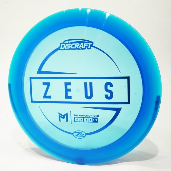 Discraft Paul McBeth Z Lite Zeus (Blue,164-166 grams)