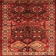 thumbnail image 1 of Ahgly Company Indoor Square Persian Orange Traditional Area Rugs, 7' Square, 1 of 1