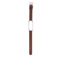 thumbnail image 2 of For Leather Watch Bands Quick Release Leather Watch Straps Braided Pattern Wristband With Metal Buckle For  Mi Band 6, 2 of 8