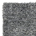 thumbnail image 4 of SAFAVIEH Sheep Cherette Solid Polyester Shag Area Rug, Silver, 8' x 10', 4 of 5