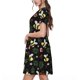 thumbnail image 2 of Balery Bees Vestidos sueltos de manga corta para mujer, vestidos de verano 2025, vestidos casuales de corte A con vuelo., 2 of 6