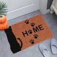 thumbnail image 4 of Tapis de Porte Extérieur, Tapis d'Entrée Intérieur Lavable à Profil Bas, Tapis Super Doux pour Entrée Intérieure Extérieure, Dos Antidérapant, Patio Extérieur Porche Ferme, 4 of 5
