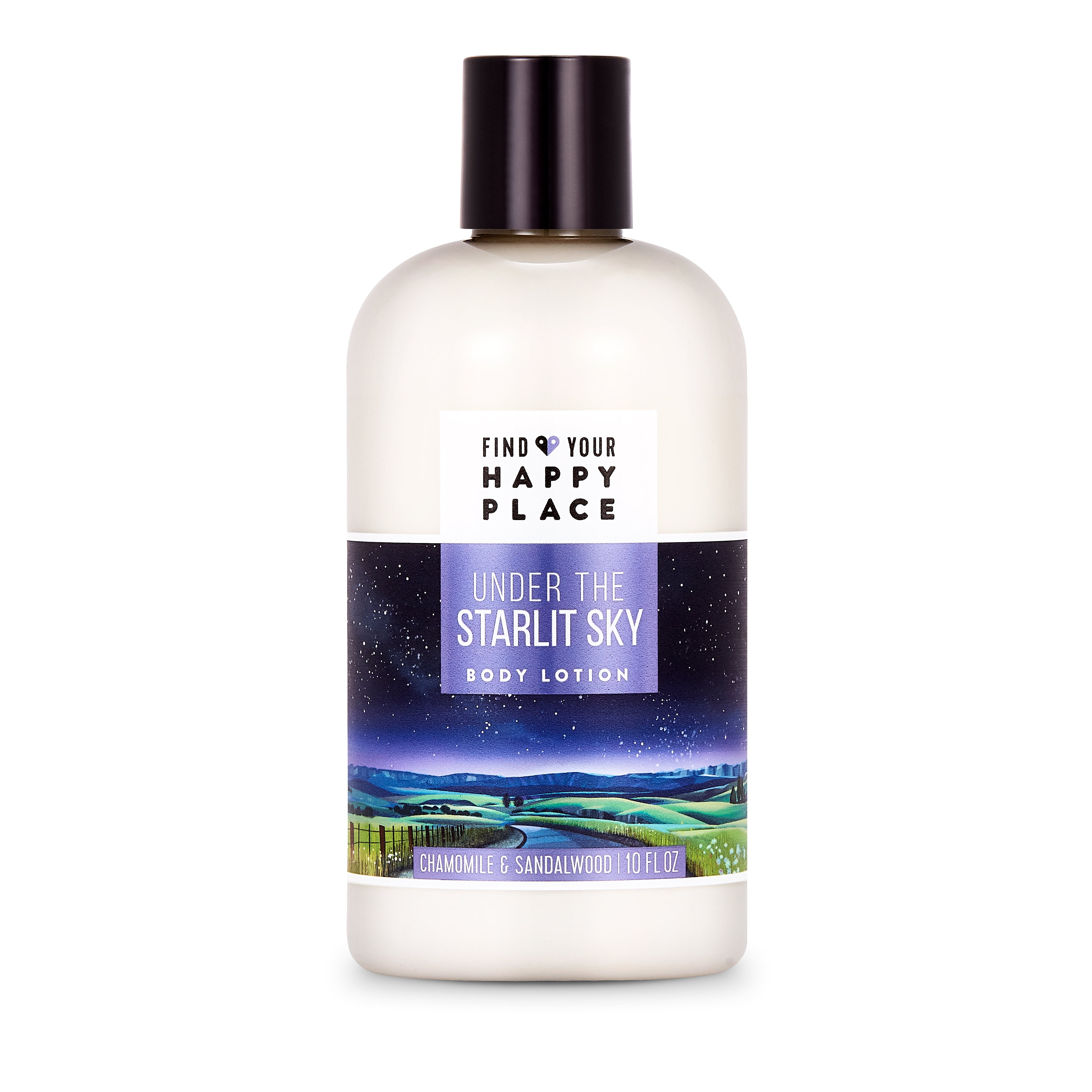 Find Your Happy Place Moisturizing Body Lotion, Under The Starlit Sky, Chamomile and Sandalwood, For Dry Skin, 10 fl. Oz