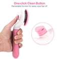 thumbnail image 3 of SHAR Self-Cleaning Brush, Dog Cat Rabbit Pet Grooming Brush - Easy to Remove Loose Undercoat, Pet Massager Tool Suitable for Long or Short Haired Pets,Pink, 3 of 5