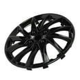 thumbnail image 3 of Masteelf 1 Piece Black Universal Hubcap Wheel Covers Auto Tire Rim Covers Replacement Car Vehicle Wheel Rim Skin Cover 14 Inch, 3 of 10