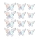 thumbnail image 1 of Paquete de 12 pegatinas de pared 3D de mariposa hueca para decoración de pared, impermeables, 3 tamaños para accesorios de decoración de boda Multi, 1 of 9