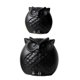 thumbnail image 1 of Cat Owl Figurine Ceramic Statue for Decor 2Pcs Cartoon Black Desktop Decorations, 1 of 4