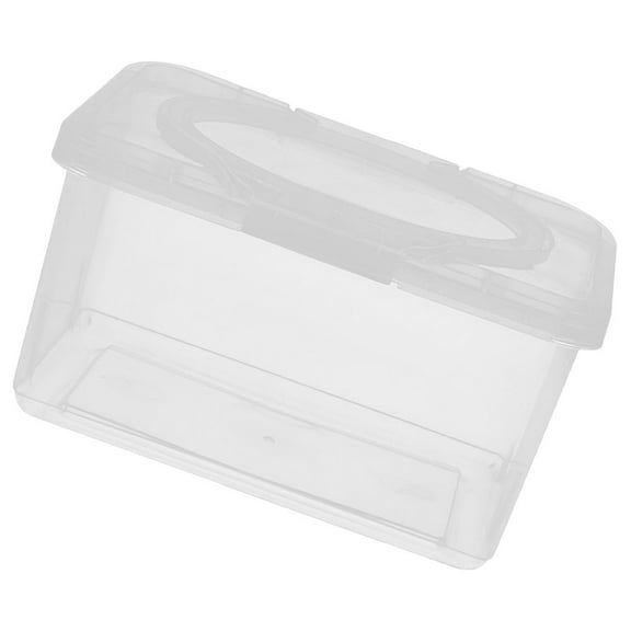 YOSADIER Wipes Container Baby Wipe Case Transparent PP Ergonomic Design 1Set