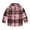 Pink Gray, variant on Esaierr 1-6 Years Boys Girls Plaid Shirt Tops for Baby Kids,Long Sleeve Cotton Shirt,Spring Fall Toddler Button Shirt