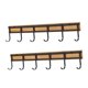 thumbnail image 3 of 2 piezas de cocina colgadora de cocina gancho de pared múltiple 6 ganchos soporte llave, soporte de pared para dormitorio de apartamento, 3 of 9