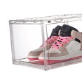 thumbnail image 5 of YAOMOBB Shoe Rack Stand Breathable Ventilation Shoe Organizer Multifunctional Stackable Design Transparent Keep Tidy Shoe Rack, 5 of 5