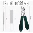 thumbnail image 5 of Wide Jaw Opening Anti-Splash Slanted Clipper,Slanted Nail Clippers No Splash, 5 of 5