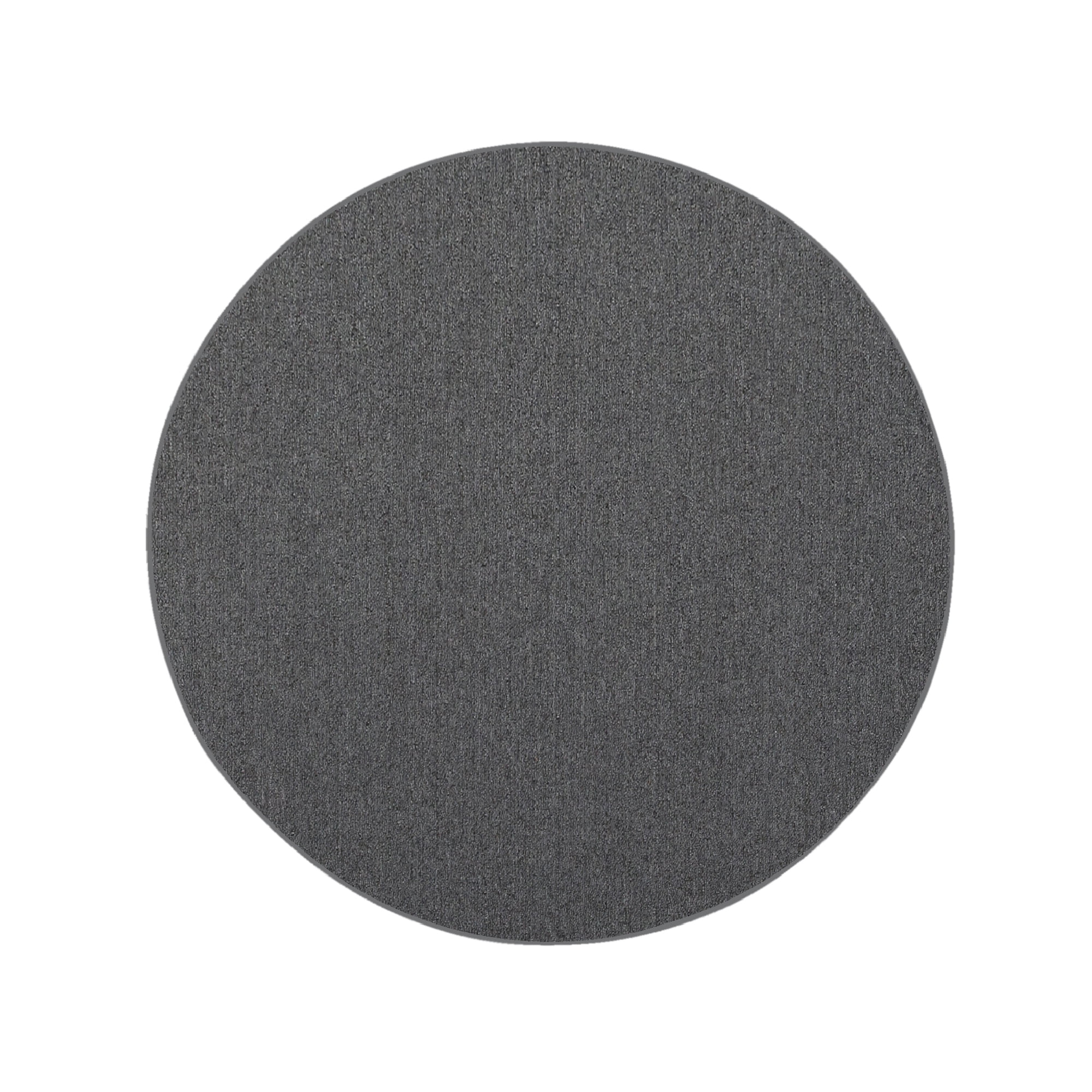 Furnish My Place Neyland Custom Rug 2 ft., Round, Gray, Floor Area Rug for Patio, Garden