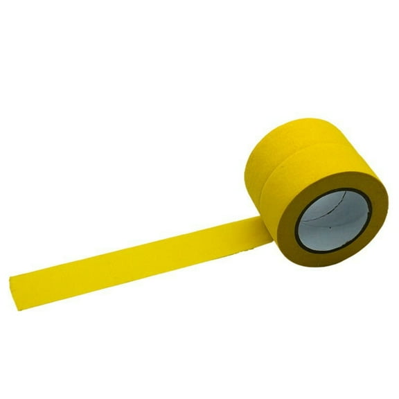 XmhyTop-A Colored Masking Tape,2 Rolls Pack 1"X14 Yard, Colorful Paper Tape for Painting, Arts Crafts DIY, Teaching SuppliesTape-Yellow