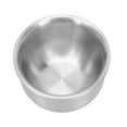 2024 Stainless Steel Shaving Soap Bowl Professional Portable Home Hair