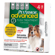 PetArmor® Advanced 2 Flea Treatment for Dogs, Large Dog, 4ct