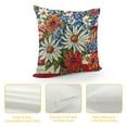 thumbnail image 5 of YINGXI Beautiful Floral Throw Pillow Cover, Stylish Decorative Cushion Case for Home 12x12in, 5 of 6