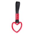 thumbnail image 2 of 2X Heart Jdm Tsurikawa Ring for Subway Train Bus Handle Strap Charm Drift Universal, 2 of 8