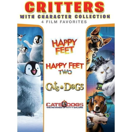 4 Film Favorites: Critters With Character Collection (DVD) Warner Bros Comedy