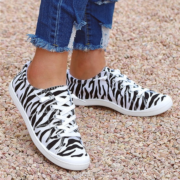 Zapatos de lona de corte bajo Zapatos planos casuales para estudiantes de la versión coreana perezosa de un pie Wmkox8yii FOPL413