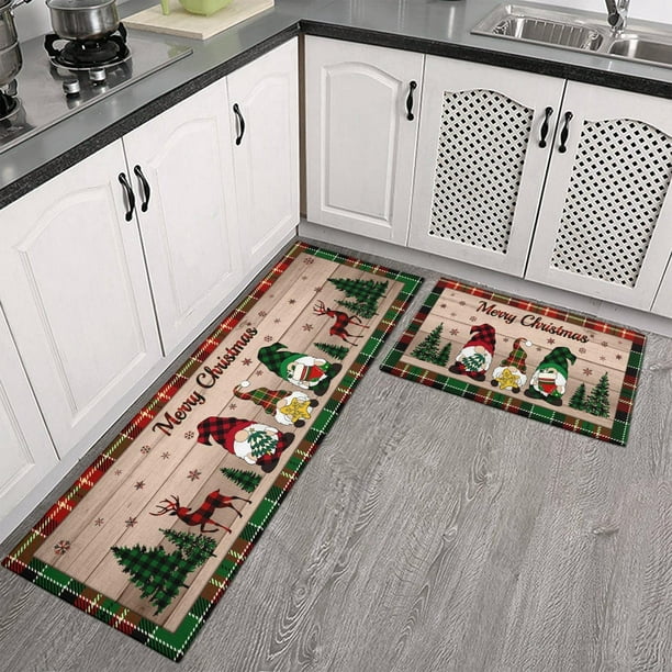 Christmas Kitchen Rug 