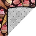 thumbnail image 4 of Area Rugs For Living Room Decor - ice cream cake Soft Anti Slip Throw Washable Rugs 5x7 For Bedroom, Indoor Carpet For Bedroom Living Room 80x58In, 4 of 7