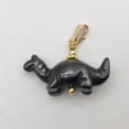 thumbnail image 4 of Hematite Diplodocus Dinosaur with 14K Gold-Filled Pendant 509259HMG, 4 of 12
