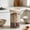 Clear-D, variant on Clear Plastic Airtight Storage Canisters 1 Pack Stackable Kitchen Pantry Organization Containers for Snacks Cereal Coffee Beans Flour Sugar Dry Food