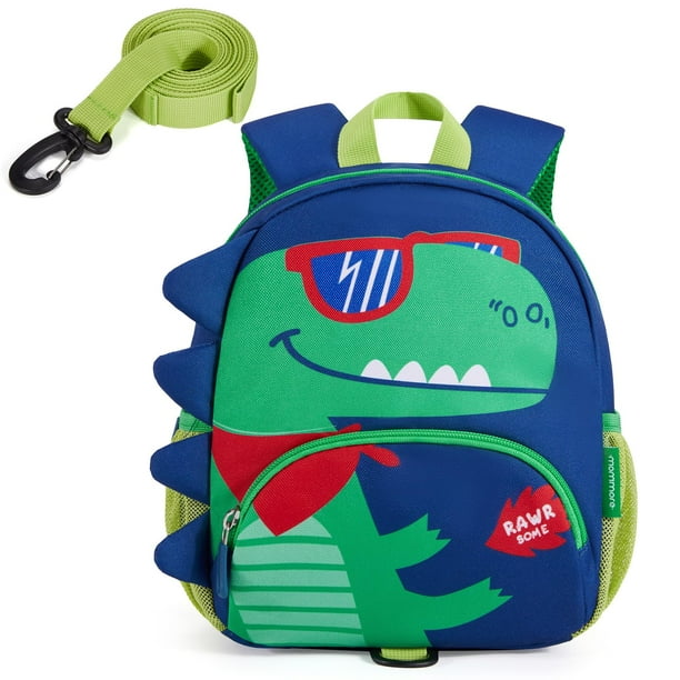 Mochila Mommore para niños de 2 a 4 años con correa y hebilla en el pecho