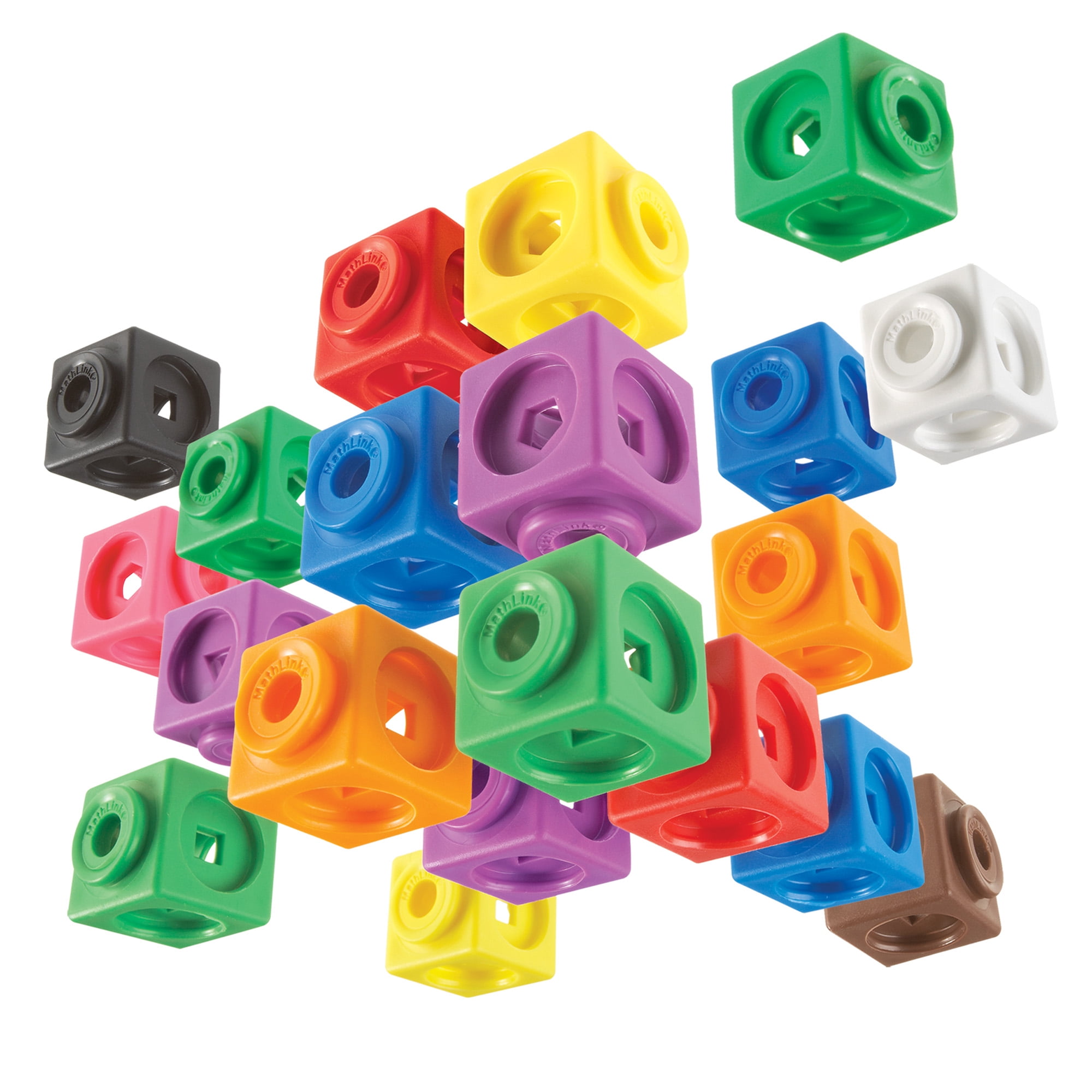 Learning Resources Mathlink Cubes, Math Manipulatives, Set of 1000, Ages 5+