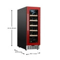 thumbnail image 2 of Equator 18 Bottle WINE REFRIGERATOR Freestanding/Built in 7 Color LED 110V, 2 of 9